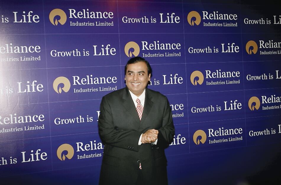 Mukesh Ambani sumó $17 mil millones a su fortuna este año