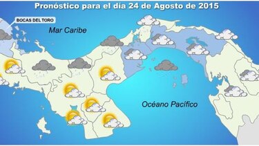 Sinaproc emite aviso de prevención por mal tiempo