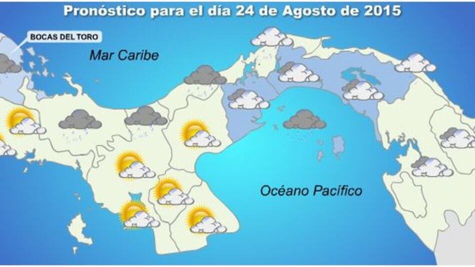 Sinaproc emite aviso de prevención por mal tiempo