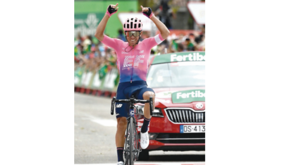 Higuita se corona en Becerril, Roglic firme líder