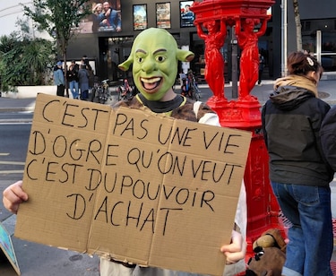 Comienza en París la principal manifestación de una jornada en la que se temen disturbios