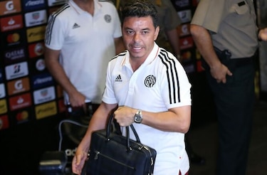Gallardo busca sumar otra Copa Libertadores a su exitosa era como técnico de River Plate