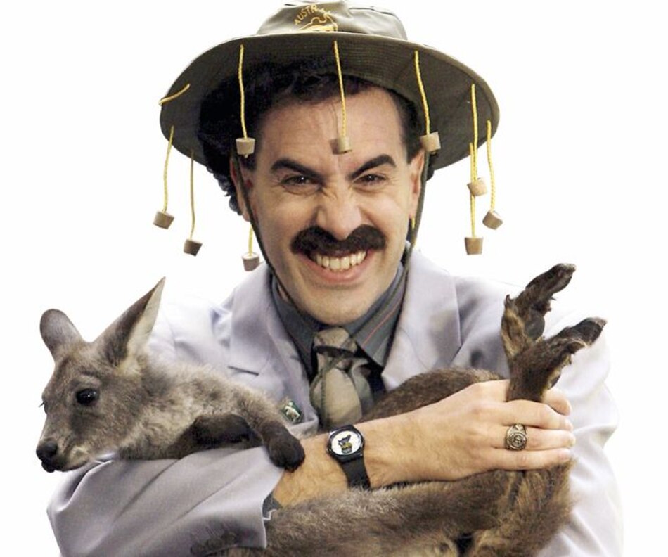 El comediante Borat vuelve con polémica sátira política