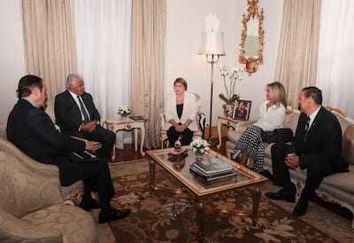 Panamá recibe a Michelle Bachelet en plena carrera por la Secretaría General de la ONU