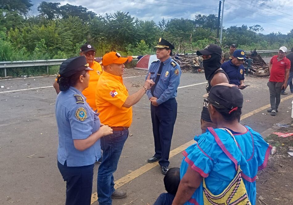 Dirigentes indígenas anuncian una reapertura de vías, por 24 horas, en el oriente chiricano