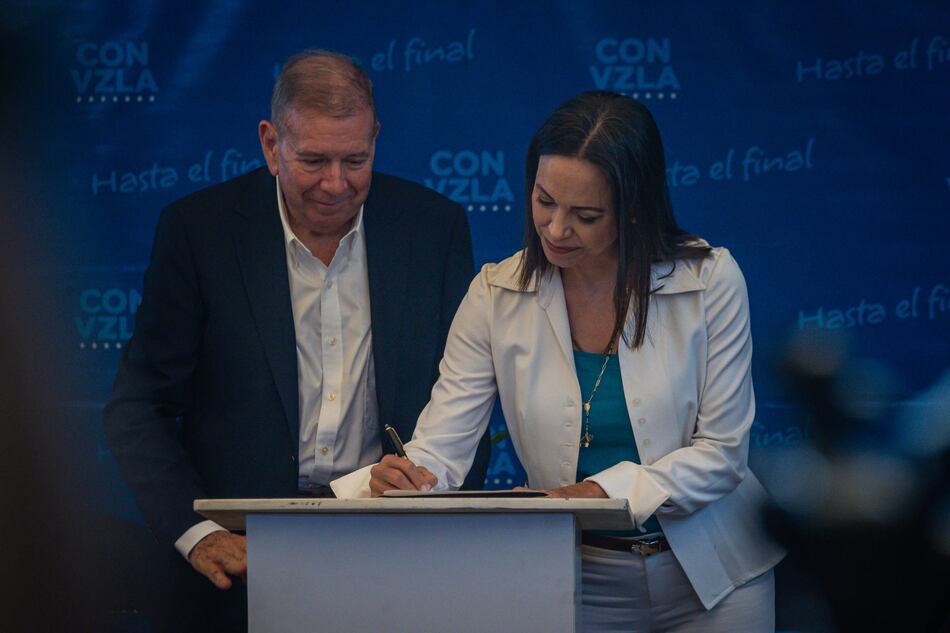 Bloque opositor se compromete a comenzar un proceso para la ‘democratización’ de Venezuela