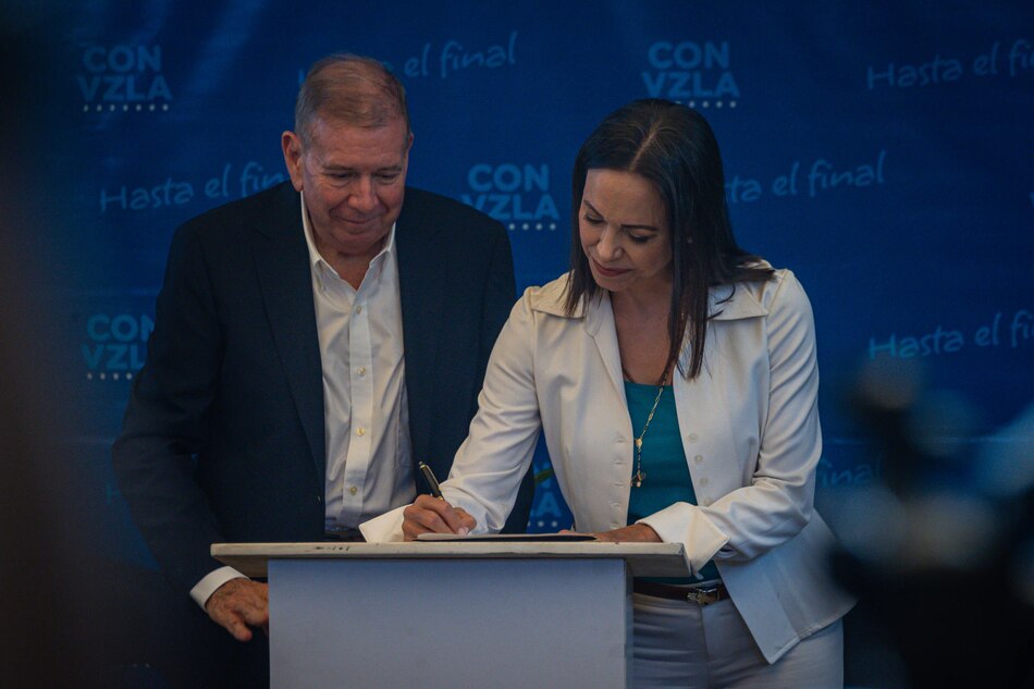 Bloque opositor se compromete a comenzar un proceso para la ‘democratización’ de Venezuela