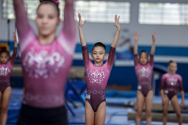 El primer gimnasio de Rebeca Andrade vive la explosión de interés de las niñas brasileñas