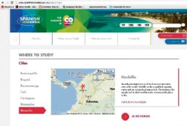 Colombia aspira al ´mejor español´
