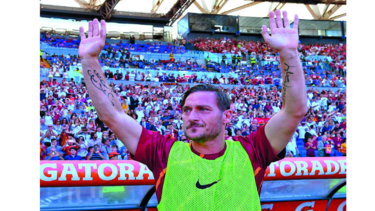 Totti anuncia su definitivo adiós