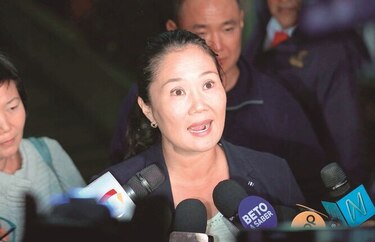Corte peruana rechaza 'habeas corpus' para excarcelar a Keiko Fujimori