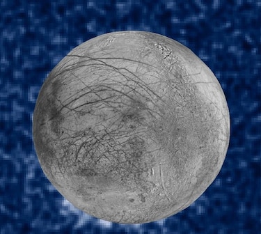 La Nasa anuncia posibles columnas de vapor de agua en una luna de Júpiter