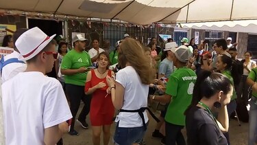 Más de 200 peregrinos llegan a Aguadulce