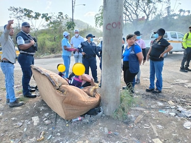 Detectan a cinco menores realizando reciclaje en el vertedero de cerro Patacón