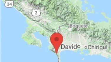 Sismo de 5.9 de magnitud sacude la provincia de Chiriquí