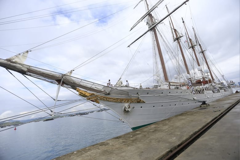 Imágenes de la llegada de la princesa Leonor y la reina Letizia a Panamá