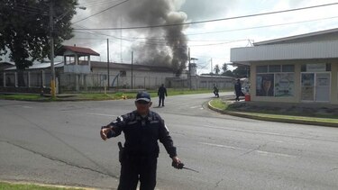 Ministerio Público investiga incendio en la cárcel de David