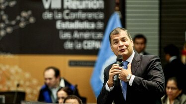Rafael Correa no se presentará a la reelección en 2017
