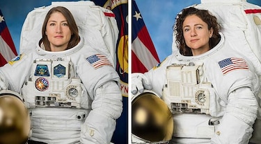 El próximo sueño de las astronautas de la ISS: caminar sobre la Luna