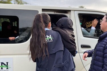 Miembros de secta judía Lev Tahor se enfrentan con la Policía en Guatemala