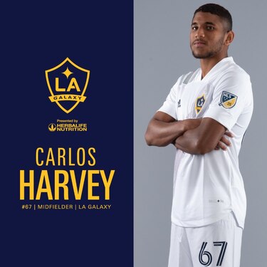 Carlos Harvey jugará para LA Galaxy de la MLS