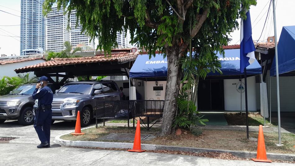 En directo desde la embajada de Nicaragua en Panamá