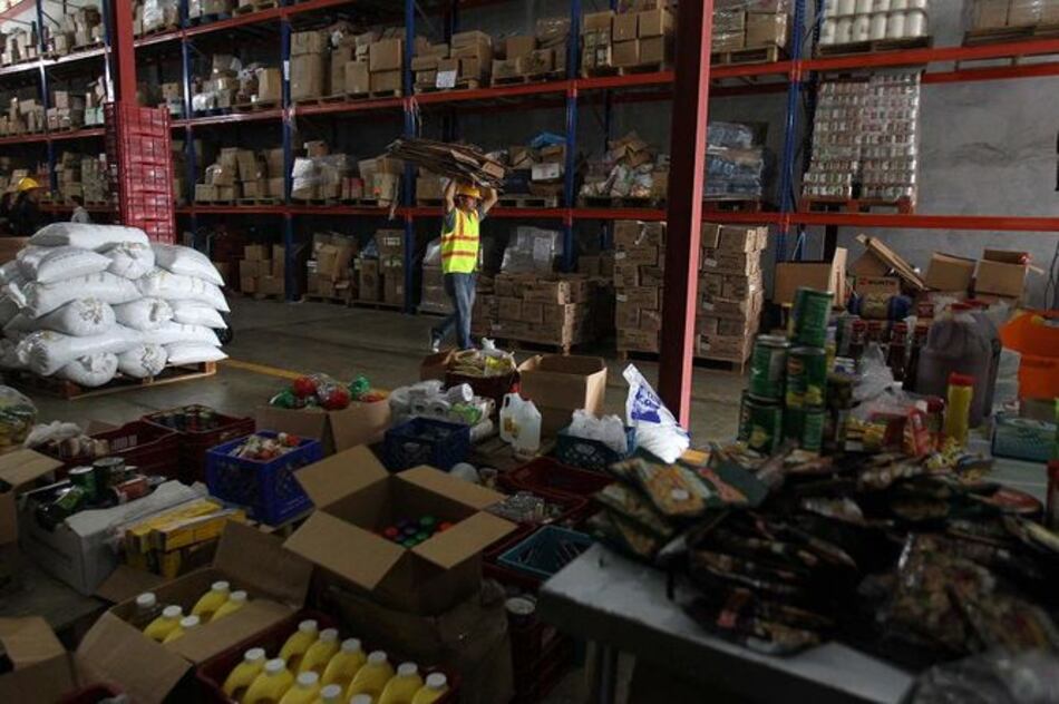 Mil 700 toneladas de comida han sido rescatadas por el Banco de Alimentos
