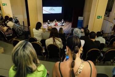 La familia de dos escritores