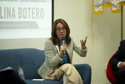 Exrelatora Catalina Botero alerta sobre el ‘declive brutal’ de las democracias 