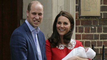 El príncipe Guillermo y Catalina llaman a su tercer hijo Luis Arturo Carlos