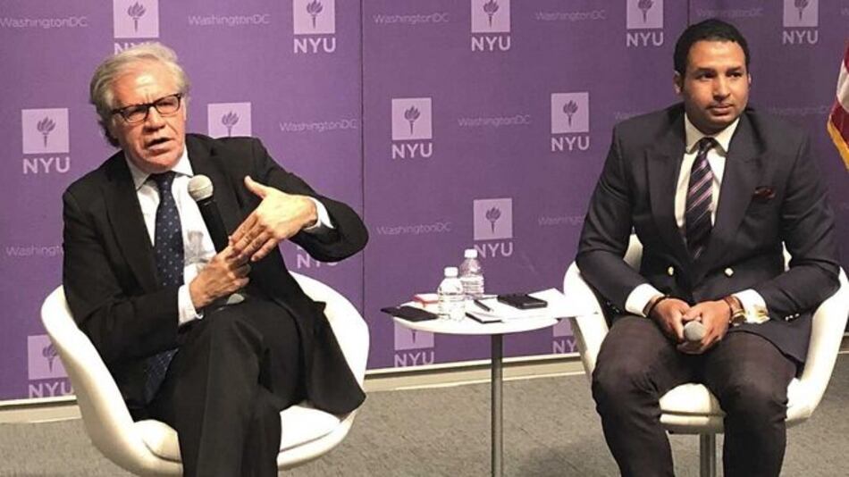 Luis Almagro: ambas partes en Nicaragua juegan con la OEA