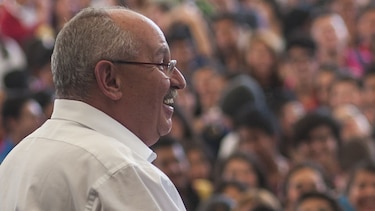 Benito Taibo: charlar a la carrera