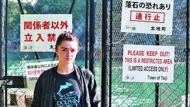 Maisie Williams pide no ir a ‘shows’ de delfines