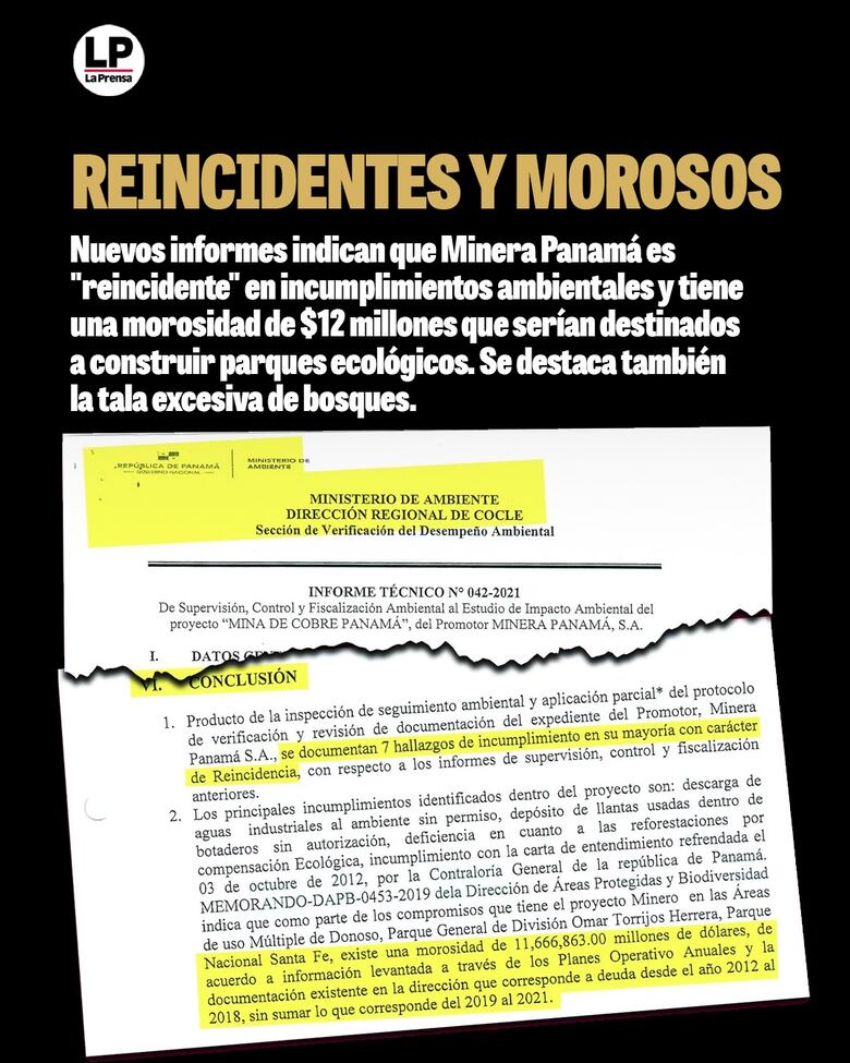Cinco puntos claves: Los desastres ambientales ignorados por el Gobierno