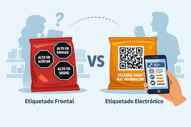 Cámara de Comercio propone etiquetado electrónico como alternativa al frontal en Panamá