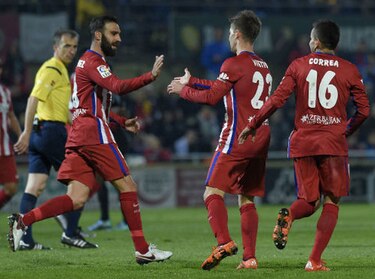 Suplentes del Atlético cumplen con el trabajo y superan al Reus