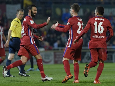 Suplentes del Atlético cumplen con el trabajo y superan al Reus