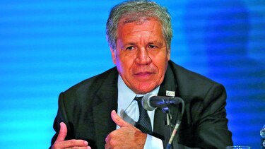 Almagro dijo que renunciará si hay libertad en Venezuela
