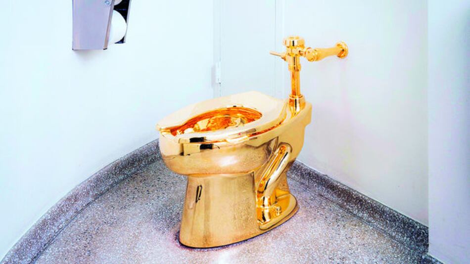 Se Podrá usar un retrete de oro en El Guggenheim