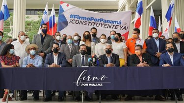 TE reconoce iniciativa del grupo Firmo Por Panamá