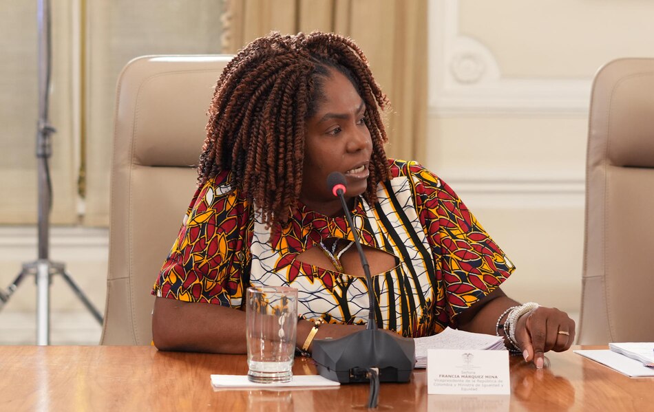 La vicepresidenta colombiana acusa al Gobierno de practicar ‘el racismo y el patriarcado’