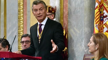 Presidente Mauricio Macri busca inversión española para Argentina