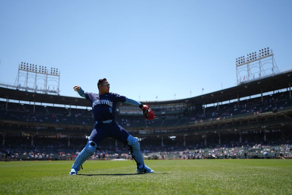 Miguel Amaya cumple otro sueño de infancia en las Grandes Ligas