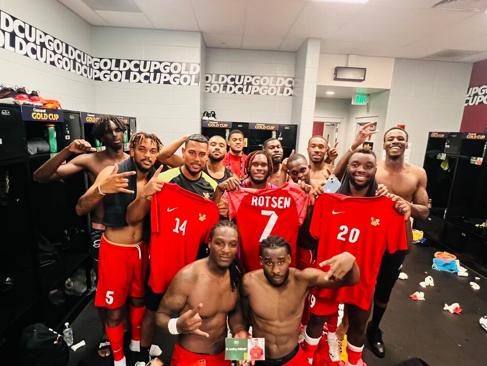 Una contundente Guadalupe golea a Cuba, que se despide de la Copa Oro 2023