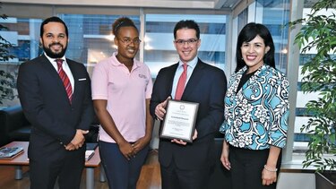 Scotiabank recibe reconocimiento por parte de la Fundación Calicanto