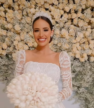 La modelo y empresaria panameña Sheldry Sáez se casó por la iglesia