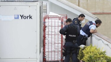 Operativo policial en marcha tras los atentados en España