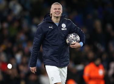 Haaland, mejor jugador de la temporada en la Premier