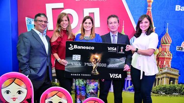 Banesco se viste de fútbol