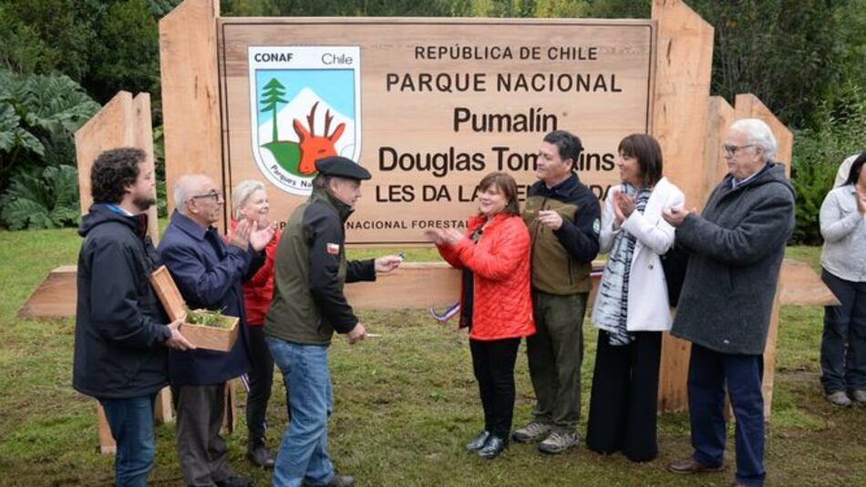 Chile recibe dos parques nacionales gigantes donados por una fundación